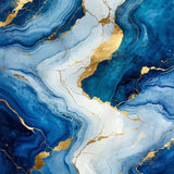 Stylish Geometric Oceanic Theme(Blue)