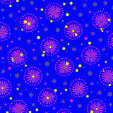 Celestial Confetti Path with Twinkling Dot Accents (Blue)