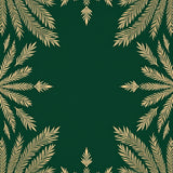 Winter Wonderland Pine Branch Motif Seasonal Floor Covering(Green)