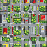 Whimsical Urban Journey(Gray)