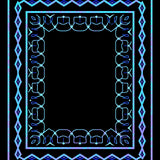 Starstream Interlocking Lattice with Starlight Accents (Black)