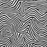 Abstract Interlocking Wave with Minimalist Aesthetic(Black)