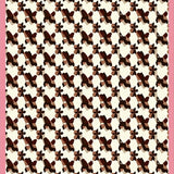 Ancestral Zigzag Herringbone Ornamental Decorative Symphony(Beige)