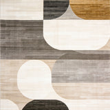 Khaki Door Mat Modern Non Skid Indoor Entrance Area(Beige)