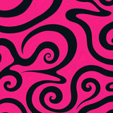 Luxurious Midnight Swirl Abstract Modern (Pink)