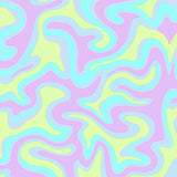 Arctic Inspired Interlocking Waves with Subdued Hues(Pink)