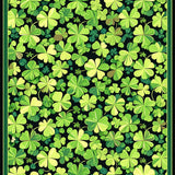 Charming Shamrock Patterned Welcome(Green)