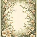 Anatolia Collection Area Sage Beige Flowing Scrollwork Design(Beige)