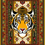 Vintage Ethnic Animal Print(Yellow)