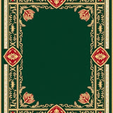 Inspired Festive Featuring Pinecone Motifs(Green)