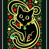 Hilarious Electrified Pet Joke Sparkling Celebration Novelty Gift(Black)