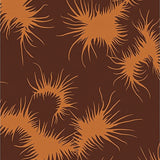 Abstract Brushstroke Canvas with Artistic Paint Splatters(Brown)