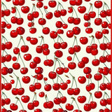 Vibrant Retro Floral Motif(Red)