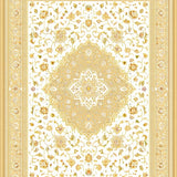 Elegant Beige Medallion Artwork(Beige)