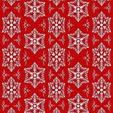 Festive Snowflake Wonderland Elegant Contemporary Decorative Flooring(Red)