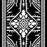 Aztec Medallion High Traffic (Black)