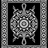 Celtic Knot with Ancient Gaelic Symbolism(Black)