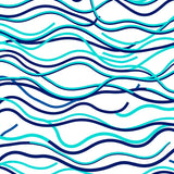 Ocean Current Flow Textured Youth Accent (White) - ODIKA