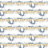 Winter Wonderland Scenic with Snowy Village Landscape(Beige)