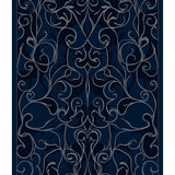 Enchanting Vine Swirl Captivating Handsome Impressive Creation (Blue) - ODIKA