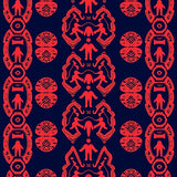 Whimsical Holiday Orchestra with Marching Figurines and Festive Medallions(Red)