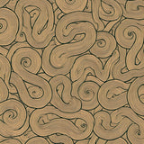 Braided Rope Twist Design Floor Covering(Brown)