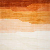 Desert Sunset Hues Beige Artistic Patio(Beige)