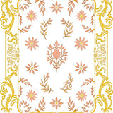 Botanical Lace with Delicate Blush Undertones(Gold)