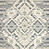 Bhalil Diamond Geometric Area With Berber Inspired Tribal Design(Beige)