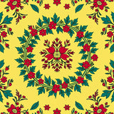 Holly Berry Wreath Entryway(Yellow)