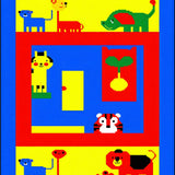 Cheerful Safari Inspired Learning(Blue)