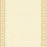 Elegant Beige with Floral Motifs Traditional Design(Beige)