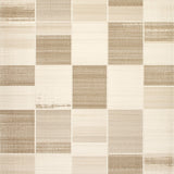 Grand Millennial Checkered Rug Modern Checkerboard Area Accent(Beige)