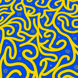 Swirl Petal Cascade Symphony Dynamic(Blue)