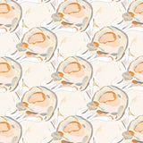 Elegant Interlocking Medallion Abstract Artisan Crafted(Beige)