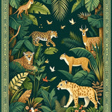 Whimsical Jungle Safari for Boys(Green)