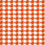 Charming Country Checkerboard with Subtle Houndstooth Details(Orange)