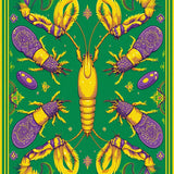Playful Lobster and Iris(Green)