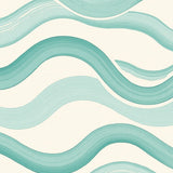Tranquil Brushstroke Abstract Wave Minimalist Eco Friendly(Ivory)