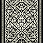 Atlas Inspired Medallion Interlocking with Accents (Black) - ODIKA