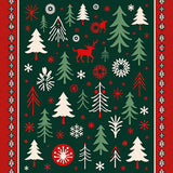 Magical Woodland Yuletide Celebration Pathway Decoration(Green)