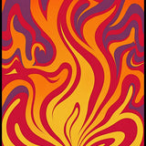 Flame Swirl Artistry(Orange)