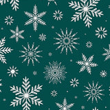 Festive Snowflake Winter Wonderland Throw(Green)