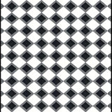 Harlequin Rug Black and White Diamond Pattern(Black)