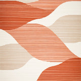 Beige Terracotta Wave(Orange)