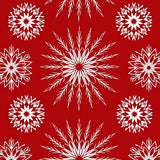 Enchanting Snowflake Winter Wonderland Festive Holiday Accent(Red)