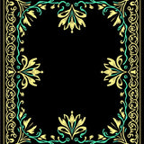 Intricate with Floral Vines (Black)