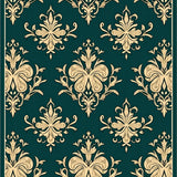Enchanted Grove Vintage Damask Motif (Teal)