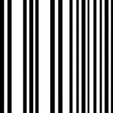 Bold Monochrome Striped Welcome Entry(Black)