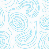 Luxurious Cloud Swirl with Sculpted (Blue)